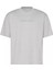 Erkek A -Rel Fashion Logo Kısa Kollu T-Shirt - Gri 1