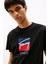 Erkek Signature Logo T-Shirt - Siyah 4