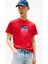 Erkek Signature Logo T-Shirt - Kırmızı 1