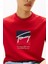 Erkek Signature Logo T-Shirt - Kırmızı 2