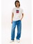 Erkek Signature Logo T-Shirt - Ekru 2