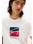Erkek Signature Logo T-Shirt - Ekru 4