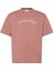 Erkek Ss Center Chain Stitch 16S Rlxd T-Shirt – Rose 1