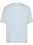 Erkek Relaxed Fit Logo Nakışlı T-Shirt - Mavi 3