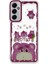 Samsung Galaxy A15 4g Kılıf Sweet Desenli Silikon Kapak - Pembe Svlrs 1