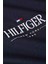 Erkek Hilfiger Stack Logolu T-Shirt - Lacivert 2