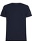 Erkek Hilfiger Stack Logolu T-Shirt - Lacivert 3