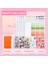A6 YMX-012 Pu Deri Bütçeli Bağlayıcı Defter Macaron Rengi (Haki+Pembe) (Yurt Dışından) 3