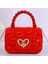 Yeni Kalp Deseni Mini Omuz Çantaları Pu Küçük Satchel Kadın Kız Para Cüzdanları Çanta Dalı Çantalar Sokak Giyim Aksesuarcolor: Kırmızı (Yurt Dışından) 1
