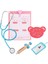Çocuklar Için Doktor Oyuncakları Çocuk Seti Ahşap Pretend Play Kit Oyunları Erkekler Kırmızı Medical Diş Hekimi Tıp Kutusu Kumaş Bagscolor: 6pcs (Yurt Dışından) 1