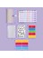 A6 Pu Macaron Defter Bütçe Defteri Degrade Siyah (Yurt Dışından) 4