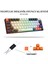 Neopulse Oyuncu Klavyesi Mekanik Klavye Gaming Klavye Red Switch Rainbow 63 Tuşlu Gasket Klavye Mini 12MOD Beyaz 2