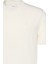 Erkek Kısa Kollu Supima Pamuklu T-Shirt - Ekru 3