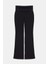 Beli Katlanır Lastikli Flare Yoga Pantolonu Katlanmış Belli Tayt 5