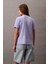 Kadın Ck Hero Classic Mono T-Shirt - Mor 2
