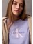 Kadın Ck Hero Classic Mono T-Shirt - Mor 4