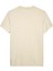 Erkek Slim Fit Minimal Logo T-Shirt - Bej 2