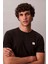 Erkek Ss BADGE30S Jersey Classic T-Shirt - Siyah 2