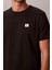 Erkek Ss BADGE30S Jersey Classic T-Shirt - Siyah 5
