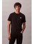Erkek Ss BADGE30S Jersey Classic T-Shirt - Siyah 1