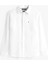 Erkek Th Piece Dye Linen Regular Fit Gömlek - Beyaz 5