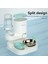 Otomatik Besleyici Pet Gravityfeeder Kuru ve Islak Ayırma Özellikli - Gri, Su Dolumu, Büyük Kapasite, (Yurt Dışından) 3