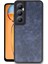 Realme C65 Kılıf Aras Deri Kapak - Lacivert Svlrs 1