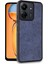 Xiaomi Redmi 13C Kılıf Aras Deri Kapak - Lacivert Svlrs 2