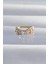 Pirinç Gold Renk Zirkon Taş Kaplama Earcuff Küpe 1