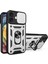 Iphone 16 Kılıf Pars Lens Yüzüklü Silikon - Gümüş Svlrs 1