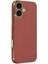 Iphone 16 Kılıf Volet Silikon - Kırmızı Svlrs 1