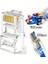 Yeni Nesil (Delikli - Açık Uçlu) Cat6 Ez RJ45 Jack (100 Adet) + Renkli Kılıf (50 Adet) 1