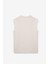 Rıto Erkek Bask Detaylı Bisiklet Yaka Oversize Fit Bej T-Shirt 3