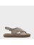 Çapraz Bantlı Kadın Espadril Sandalet 1