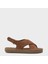 Çapraz Bantlı Kadın Espadril Sandalet 1