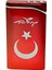 Kişiye Özel Hdmarketim Rezistanslı Rüzgarda Sönmez Metal Türk Bayraklı Çakmak Ultra Ince 5833 1