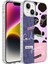 Apple iPhone 14 Uyumlu Kılıf Airbag Kenarlı Renkli Desenli Silikon Elegans Kapak 2