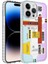 Apple iPhone 14 Pro Max Kılıf Airbag Kenarlı Renkli Desenli Silikon Elegans Kapak 1