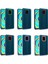 Xiaomi Redmi Note 9s Kılıf Kamera Çıkıntılı Arkası Şeffaf Kenarları Elektroplatin Kaplamadır 3