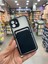 Apple iPhone 12 Kılıf Kredi Kartlıklı Silinebilir Arkası Mat Silikon Kenar Renkli 1
