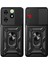 Tecno Spark Go 2024 Kılıf Mıknatıslı Araç Tutucu Yüzük ve Kapaklı Lens Korumalı Sürgülü Tank Kılıf 7