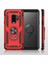 Samsung Galaxy S9 Kılıf Çift Katmanlı Polikarbon Koruma ve Manyetik Tutucu Stand Yüzük (Uyumlu) 6