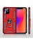 Apple iPhone 11 Pro Kılıf Çift Katmanlı Polikarbon Koruma ve Manyetik Tutucu Stand Yüzük 5