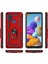 Samsung Galaxy A21S Kılıf Çift Katmanlı Polikarbon Koruma ve Manyetik Tutucu Stand Yüzük (Uyumlu) 4
