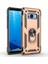 Samsung Galaxy S8 Kılıf Çift Katmanlı Polikarbon Koruma ve Manyetik Tutucu Stand Yüzük 1