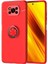 Xiaomi Poco X3 Kılıf Yüzüklü ve Manyetik Araç Tutuculu Tpu Silikon 1