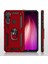 Xiaomi Redmi Note 8 Kılıf Çift Katmanlı Polikarbon Koruma ve Manyetik Tutucu Stand Yüzük 6