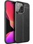 Apple iPhone 13 Pro Max Uyumlu Deri Görünümlü Kılıf 2