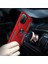 Xiaomi Poco F3 Kılıf Çift Katmanlı Polikarbon Koruma ve Manyetik Tutucu Stand Yüzük 2