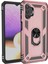 Samsung Galaxy A13 4g Uyumlu Kılıf Çift Katmanlı Polikarbon Koruma ve Manyetik Tutucu Stand Yüzük 1